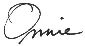 onnie signature